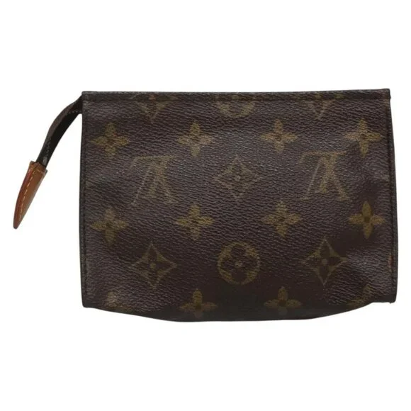LOUIS VUITTON Monogram Poche Toilette 15 Pouch